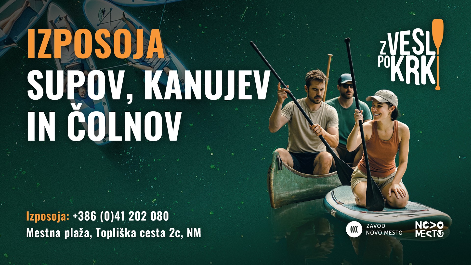 TIC Novo mesto vabi na aktivna poletna doživetja